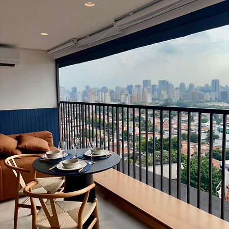 Apartamento Com Estacao De Trabalho E Vista Proximo A Faria Lima E Congonhas Сан-Пауло Экстерьер фото