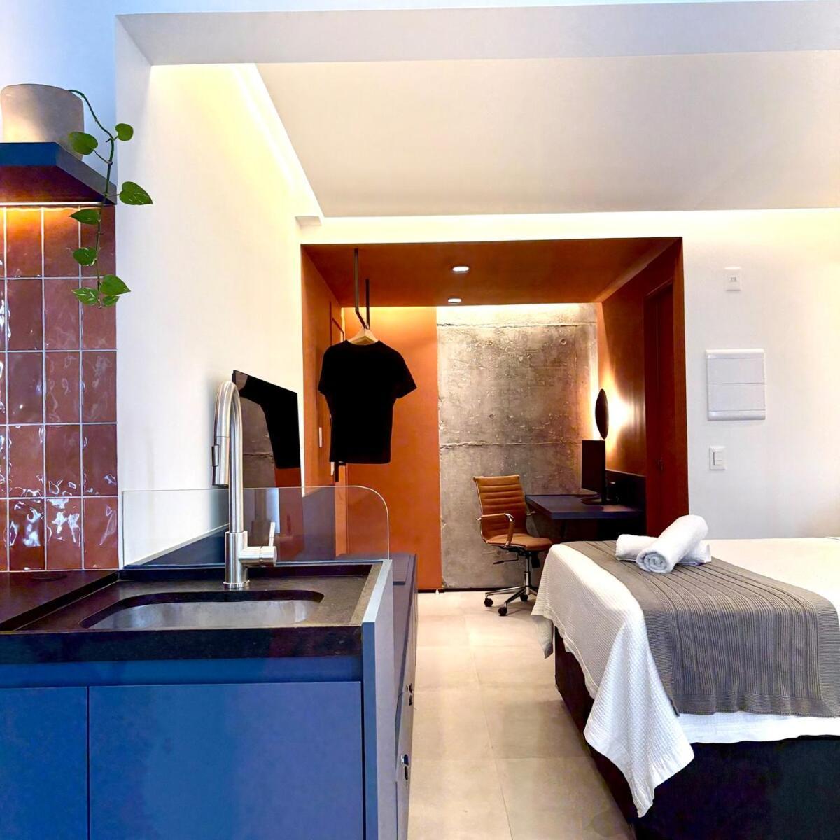Apartamento Com Estacao De Trabalho E Vista Proximo A Faria Lima E Congonhas Сан-Пауло Экстерьер фото