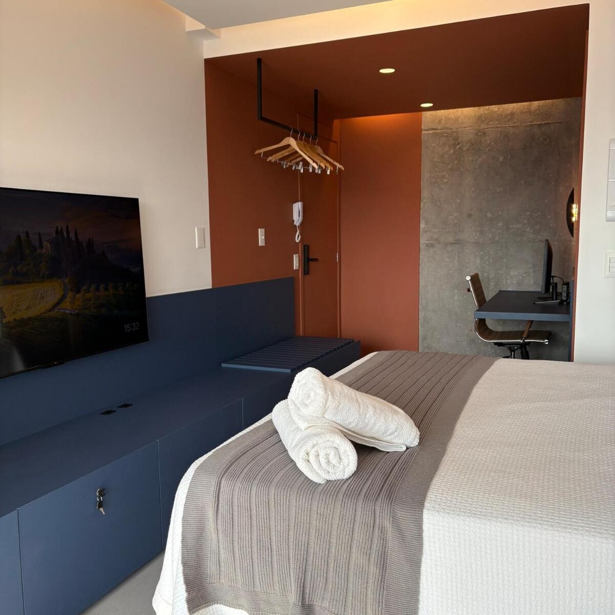 Apartamento Com Estacao De Trabalho E Vista Proximo A Faria Lima E Congonhas Сан-Пауло Экстерьер фото