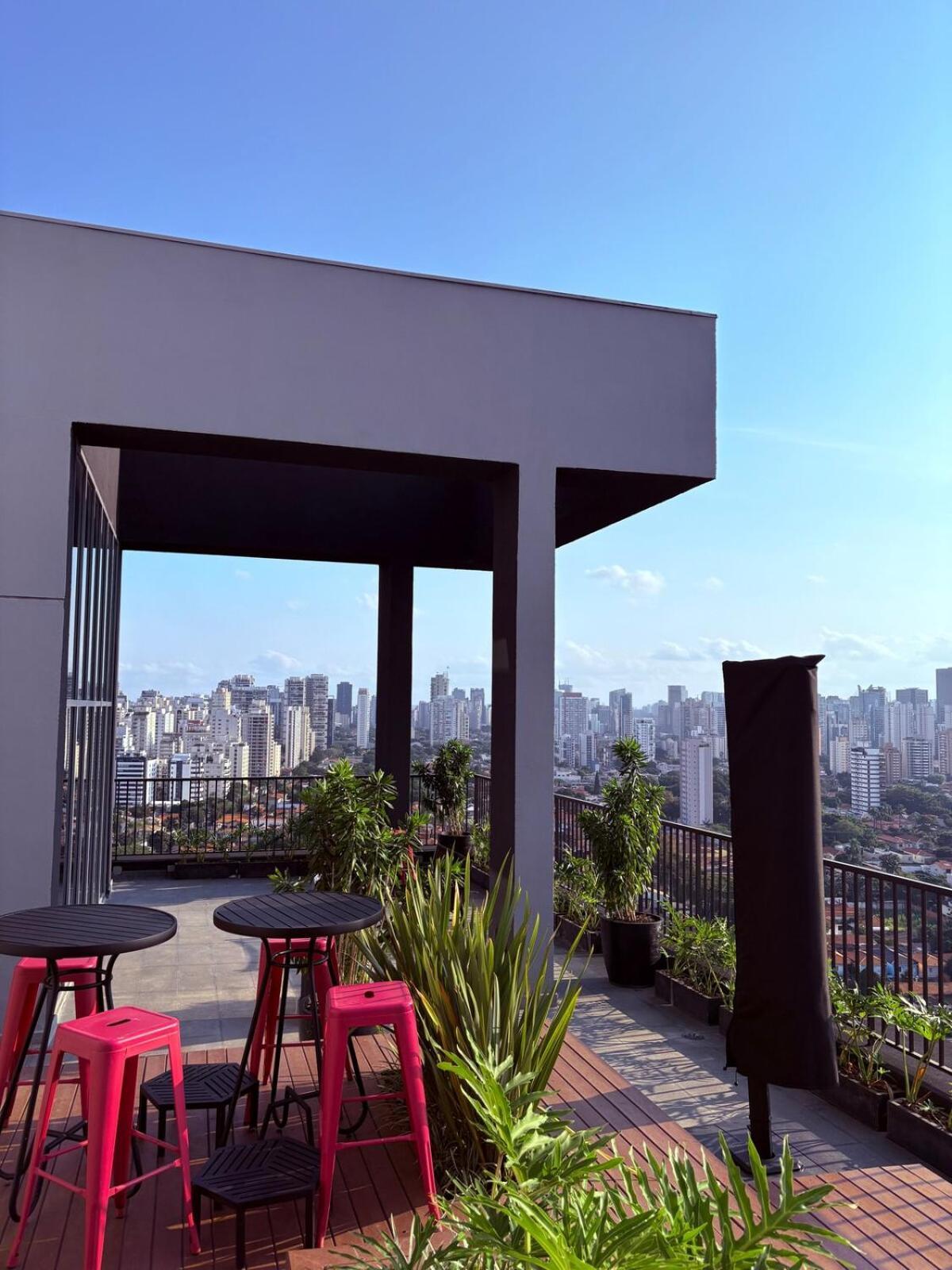 Apartamento Com Estacao De Trabalho E Vista Proximo A Faria Lima E Congonhas Сан-Пауло Экстерьер фото